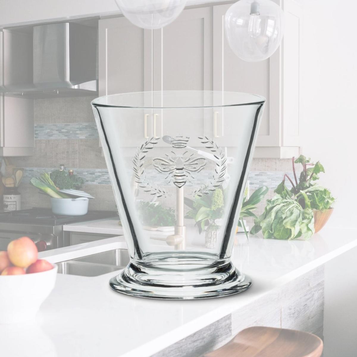 Picture of Abbott Collection AB-27-ROYAL-OF 4 in. Bee in Crest Tumbler, Clear