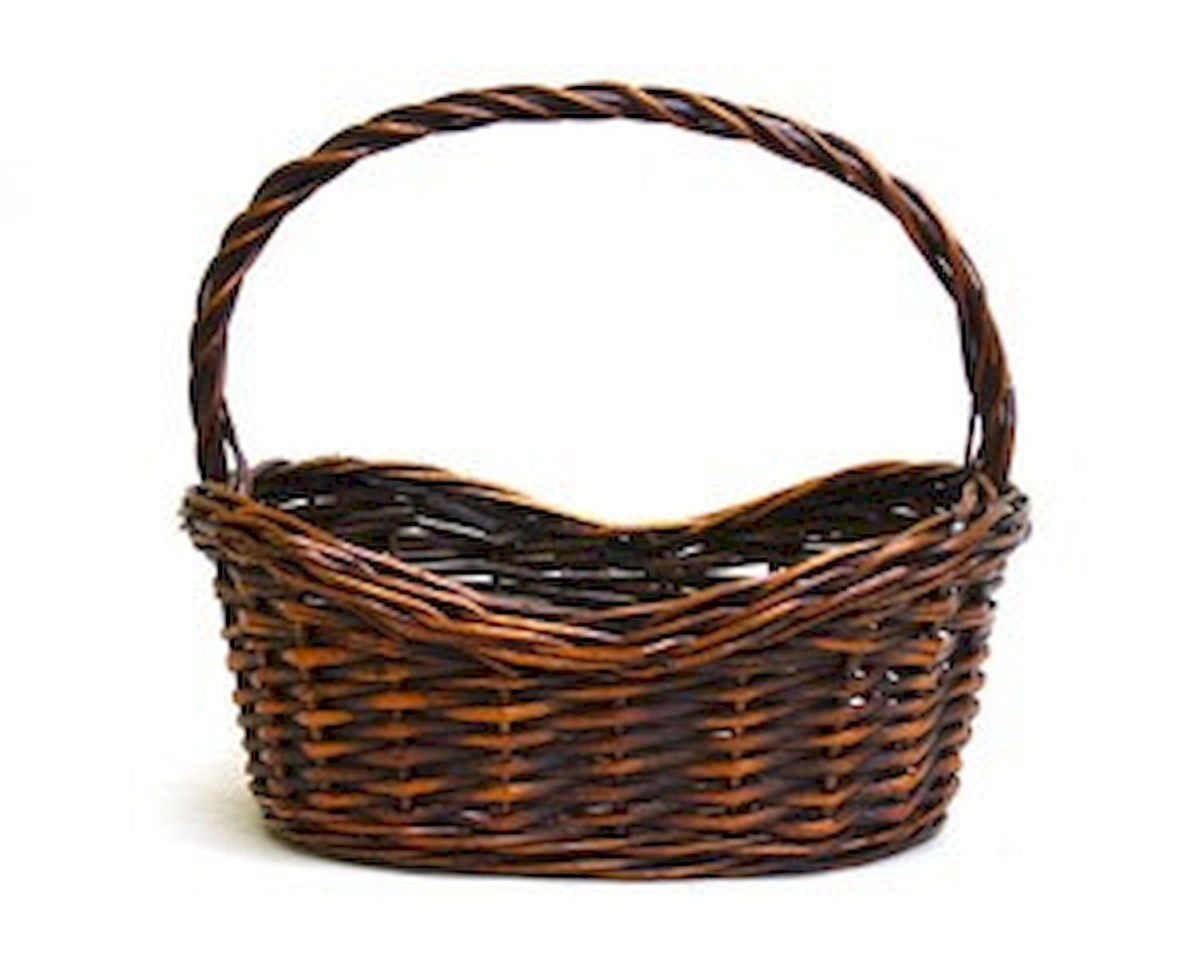 Java Brown Handled Basket