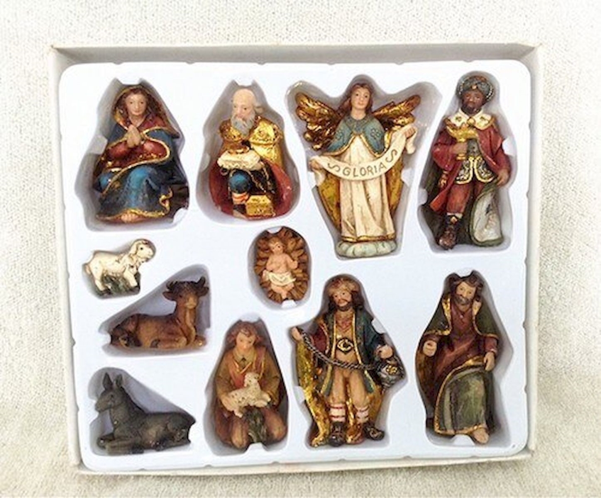 3 in. Nativity Figurine, Set of 11