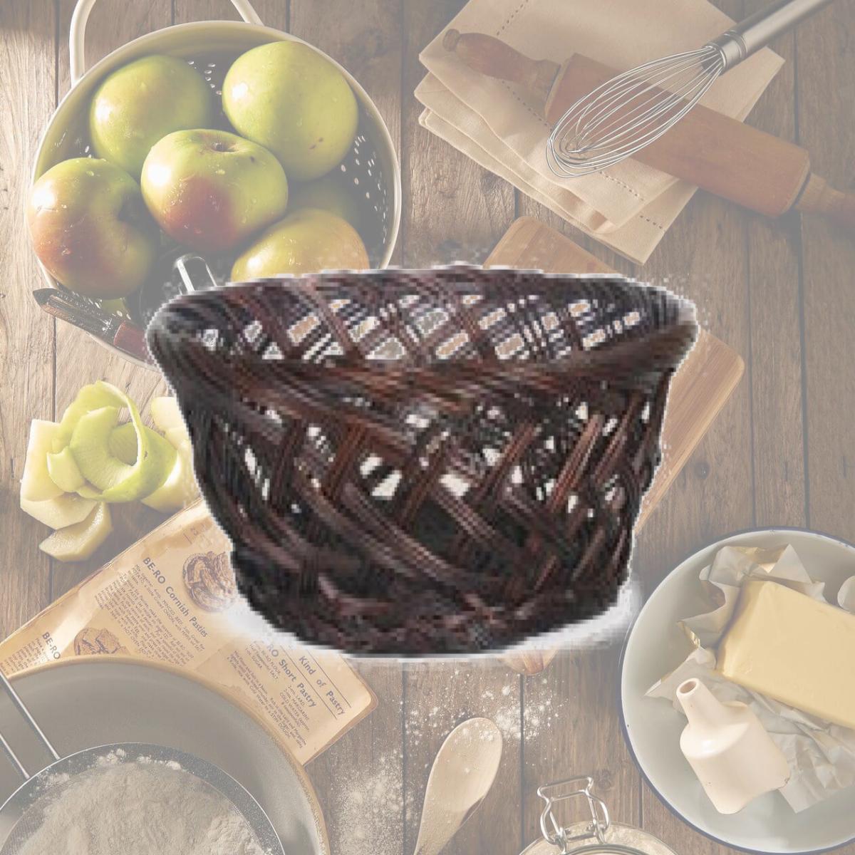 Picture of MDR Trading AI-5035-20DT-Q01 Brown Open Weave Willow Basket