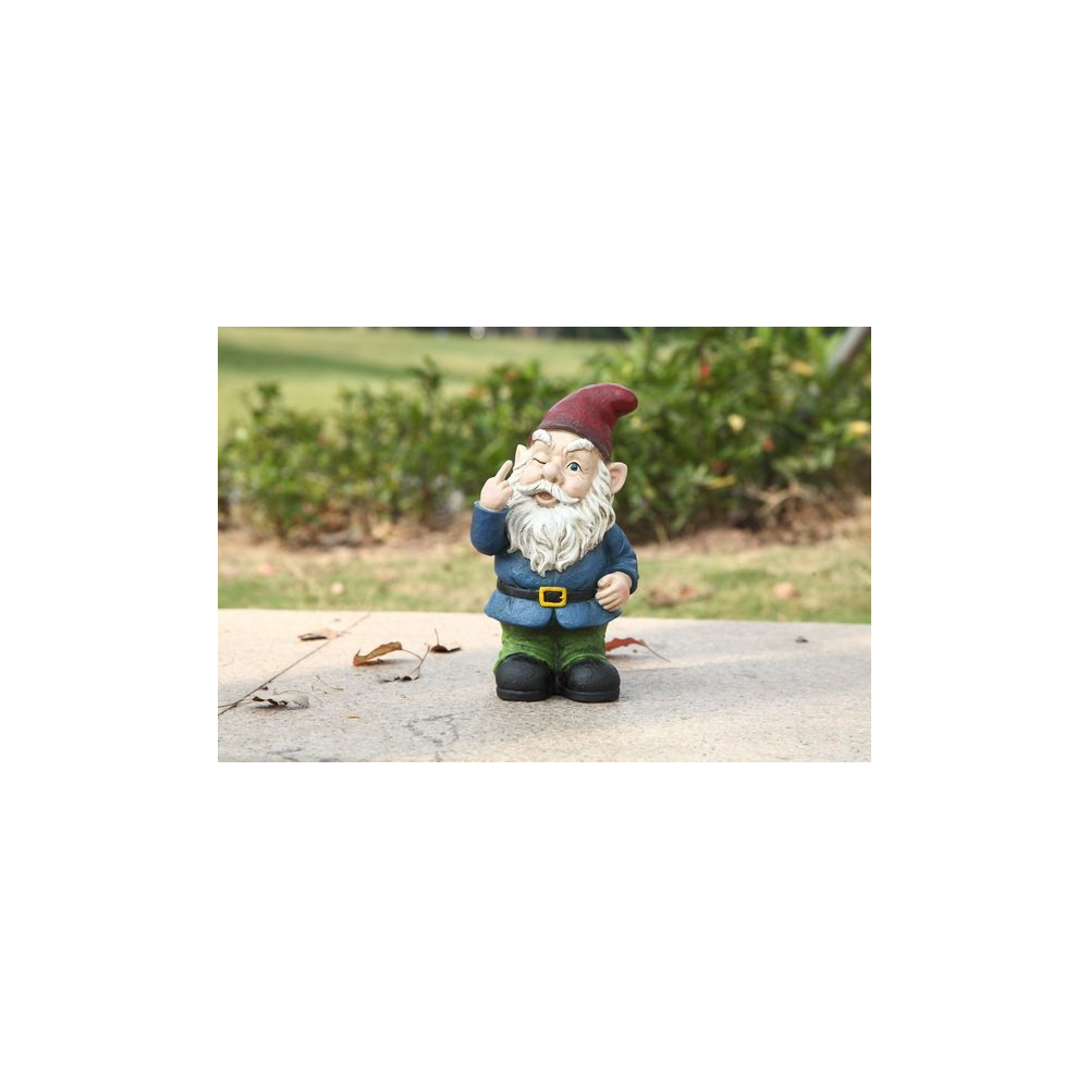 75616-i Gnome Winking Statue