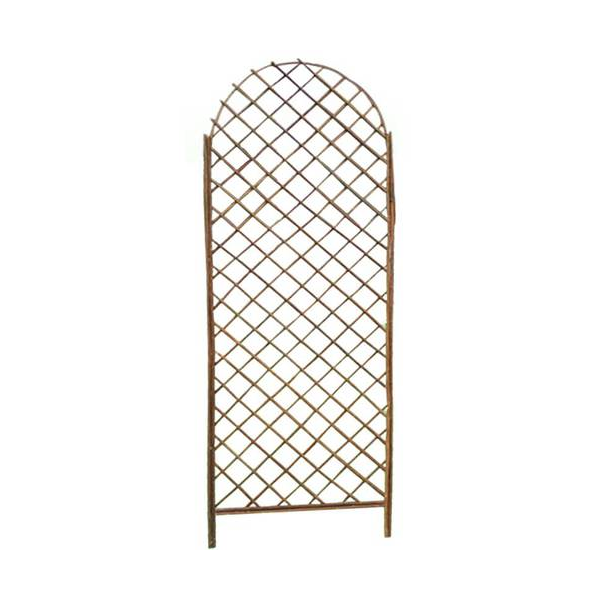 Cf1049l Willow Arched Fence,trellis - 20 X 60 In.