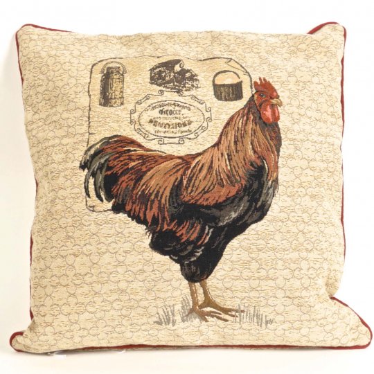 Txpc-007 One Side Pillow Case Tapestry Roostertea Time