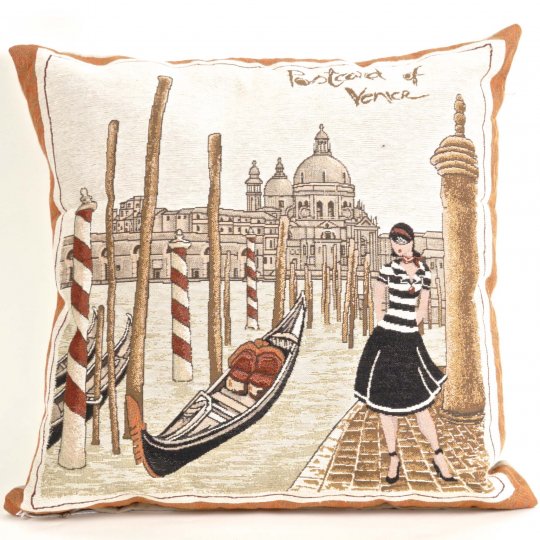 Txpc-017 One Side Pillow Case Tapestry Venicetea Time