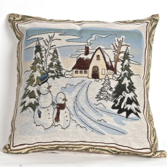 One Side Pillow Case Tapestry Winter Timetea Time