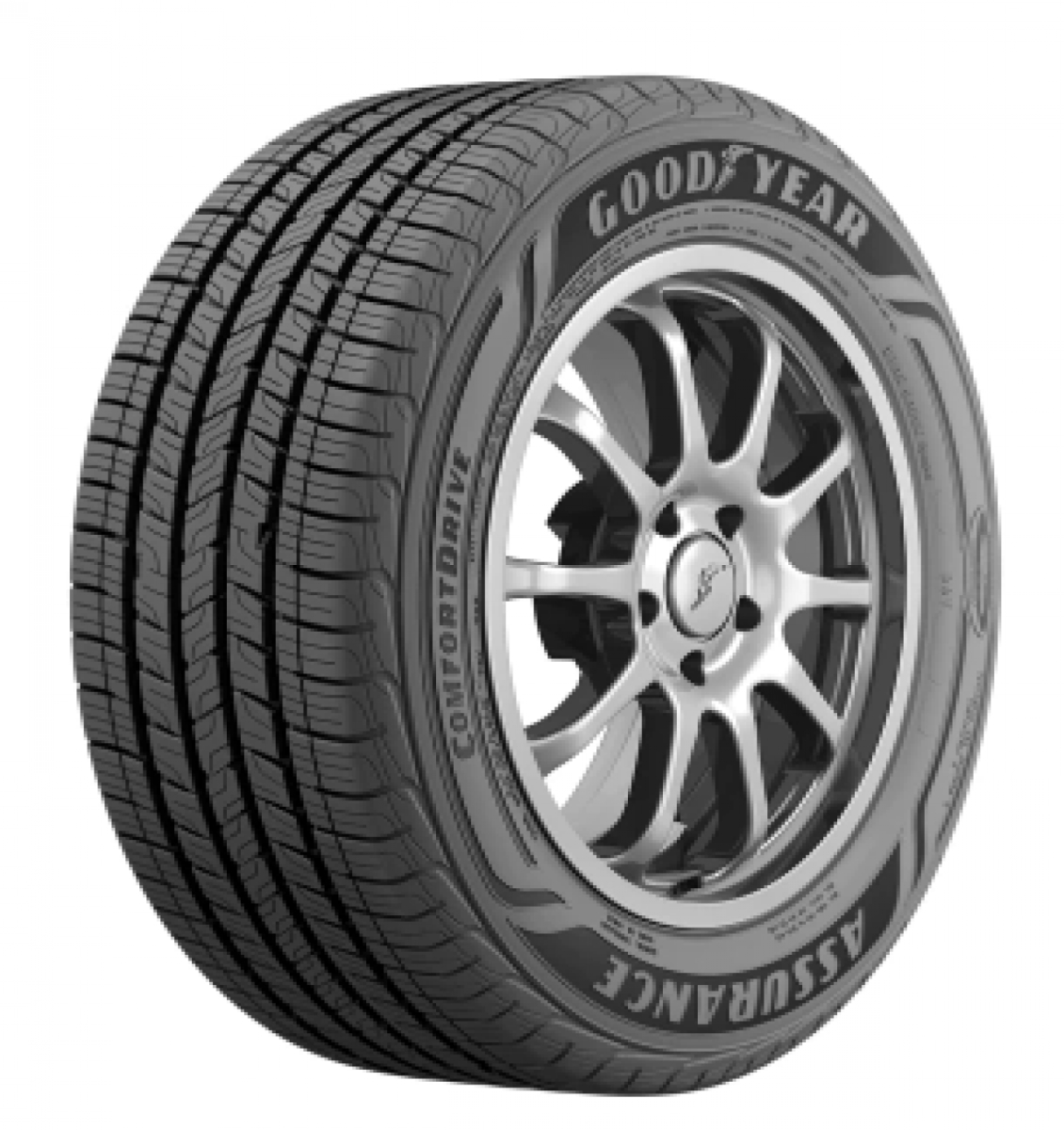 Goodyear TT-413929582 Goodyear Assurance ComfortDrive All Season 255/55R20 107H Tire