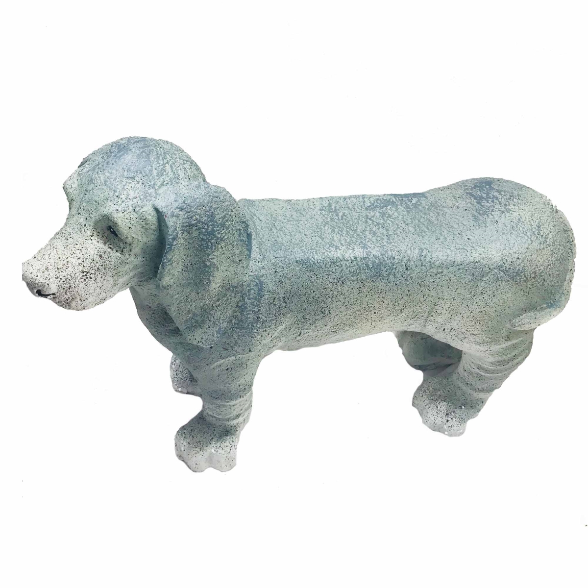 Bm-j4-1001 Dog Bench Figurine