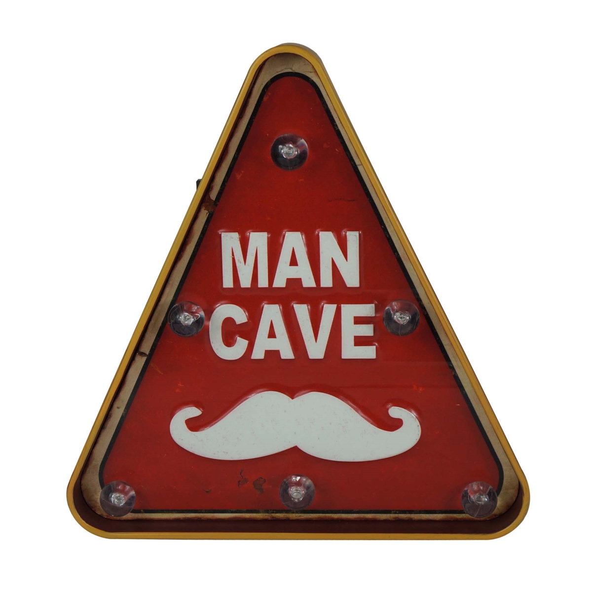 Bm-jd1785 Led Lighted Man Cave Metal Wall Decor
