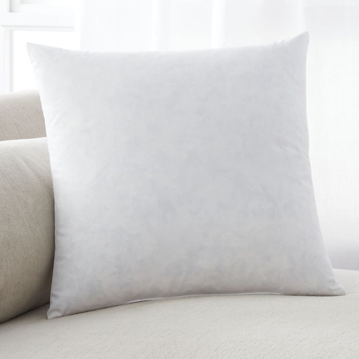 Sq-ci-fthrc-1717 16 X 16 In. Millano Feather 100 Percent Cotton Filled Cushion Insert