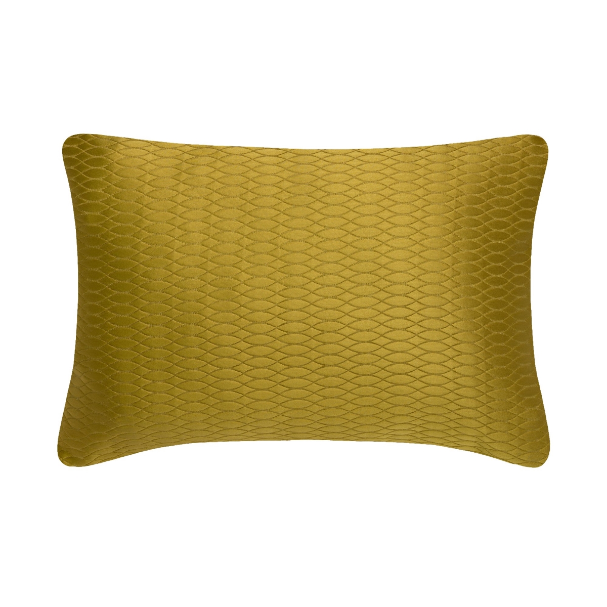 14 X 18 In. Biscay Boudoir Decorative Cushion, Gold - 100 Percent Polyester
