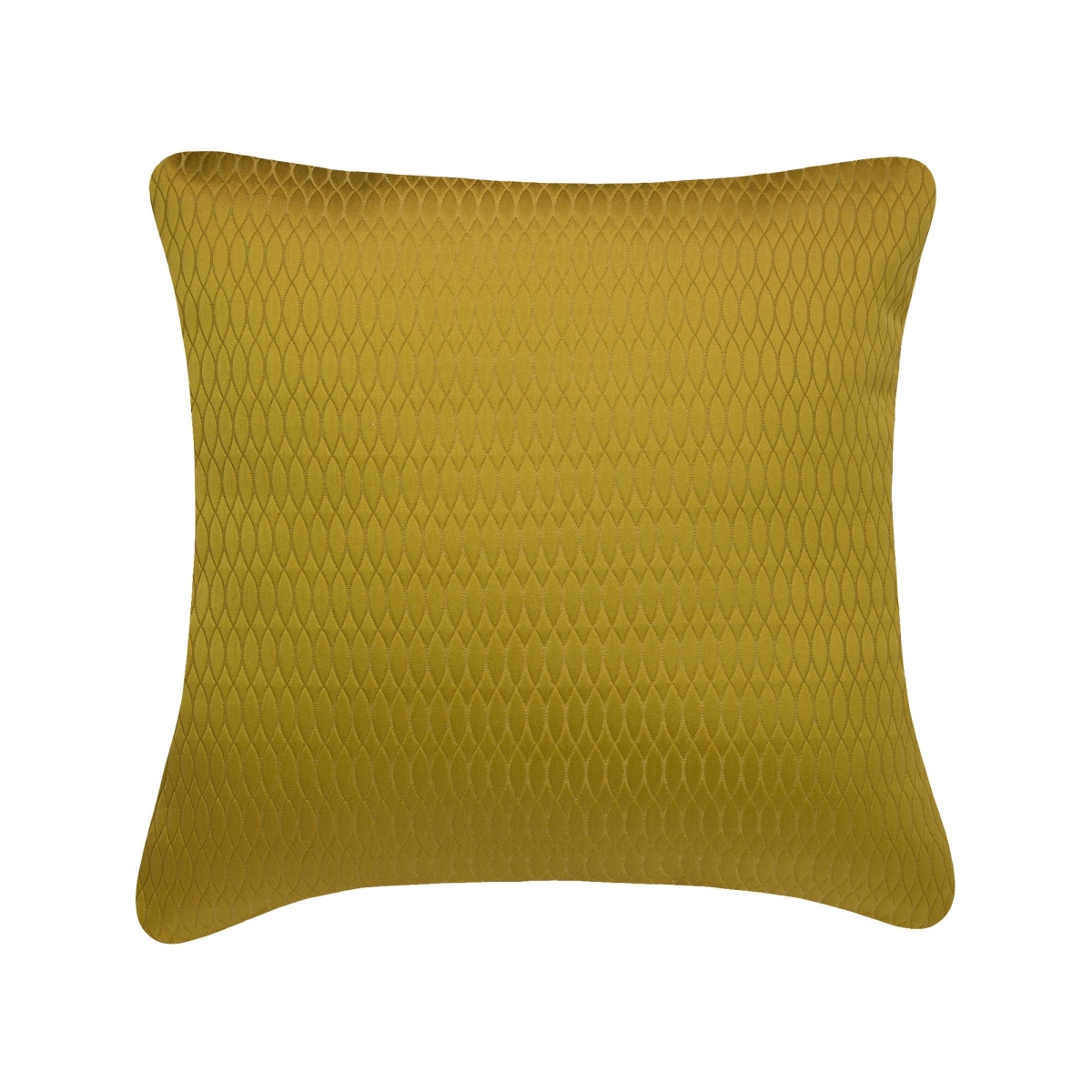 18 X 18 In. Biscay Euro Decorative Cushion, Gold - 100 Percent Polyester
