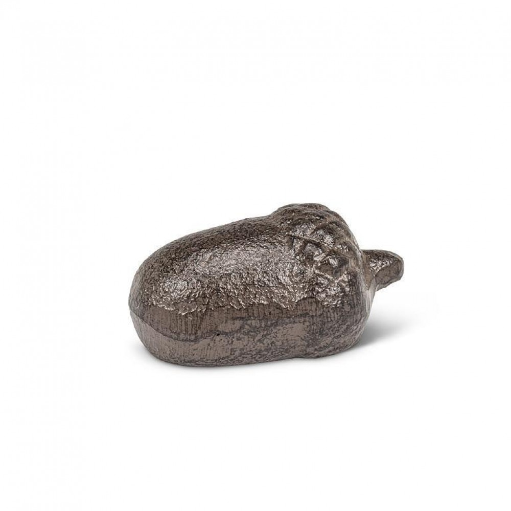 AB-27-IRONAGE-612-Q01 2 in. Acorn Figurine, Dark Brown - Mini