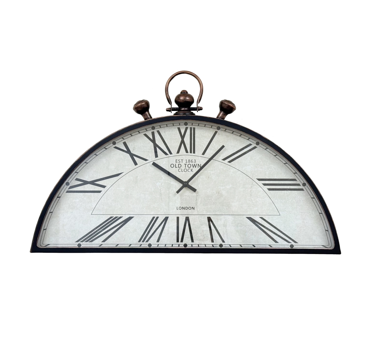 BM-WC1114 Old Town Half Moon Table Clock