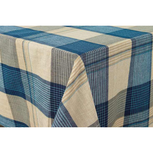 Ag-23222-60x104 60 X 10 In. Table Cloth, Sand Blue