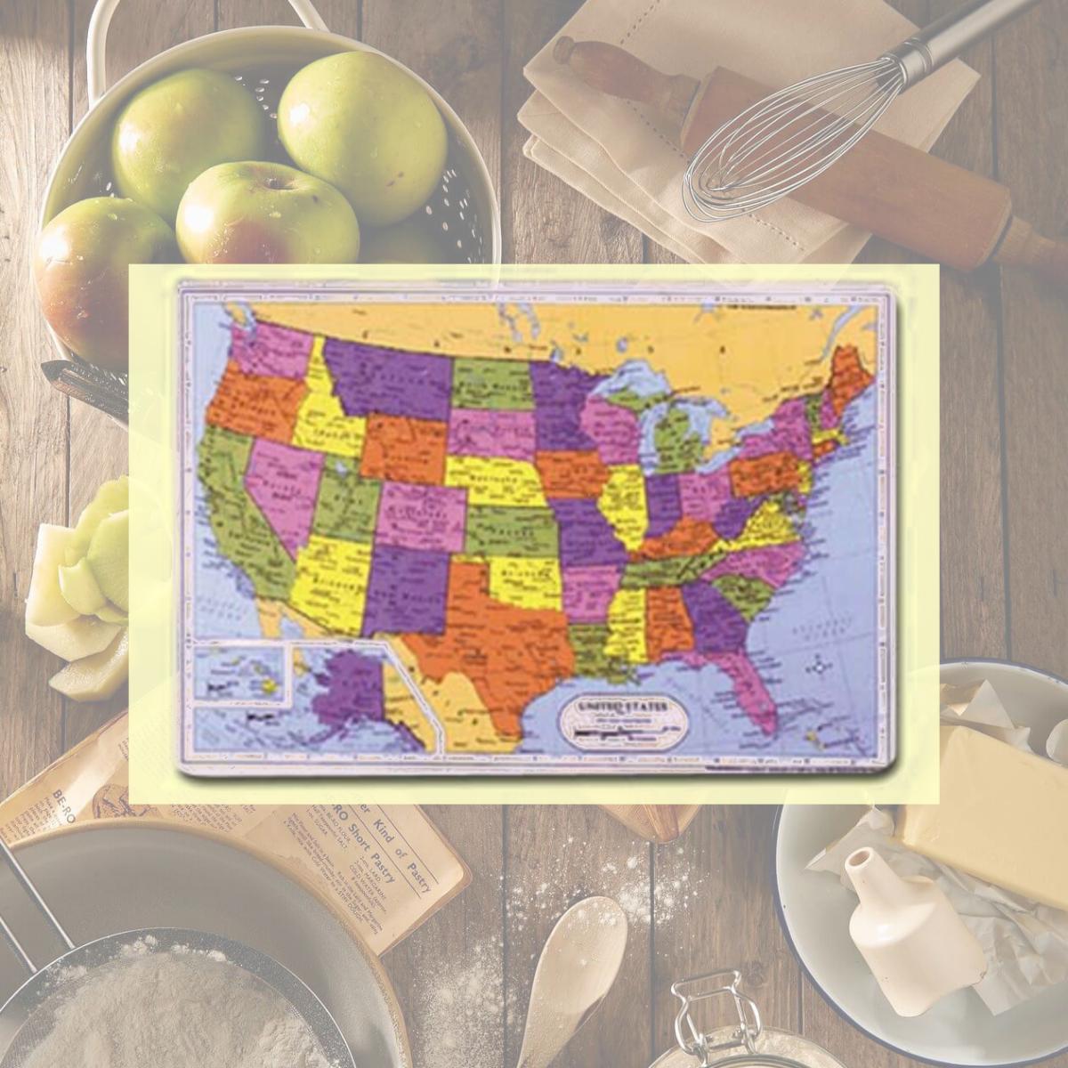 Picture of Painless Learning SSR-1 U.S. Placemat - Pack of 4