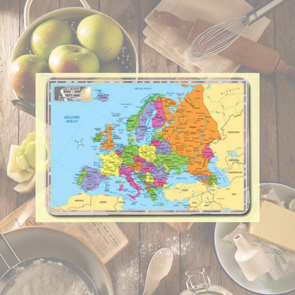 Picture of Painless Learning EUR-1 Europe Placemat - Pack of 4
