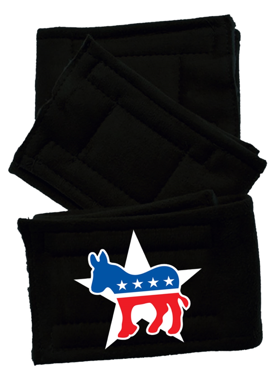 500-140 Bk Dmxs Black Peter Pads Democrat, Size Extra Small - Pack Of 3