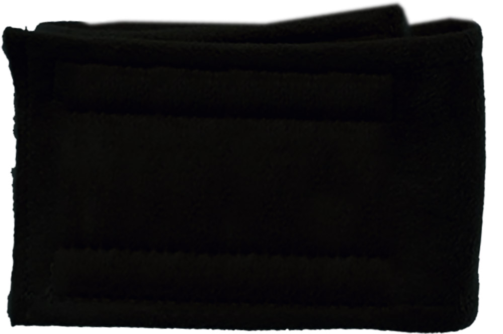500-141 Bk 1xl Plain Black Peter Pads Single, Size Extra Large