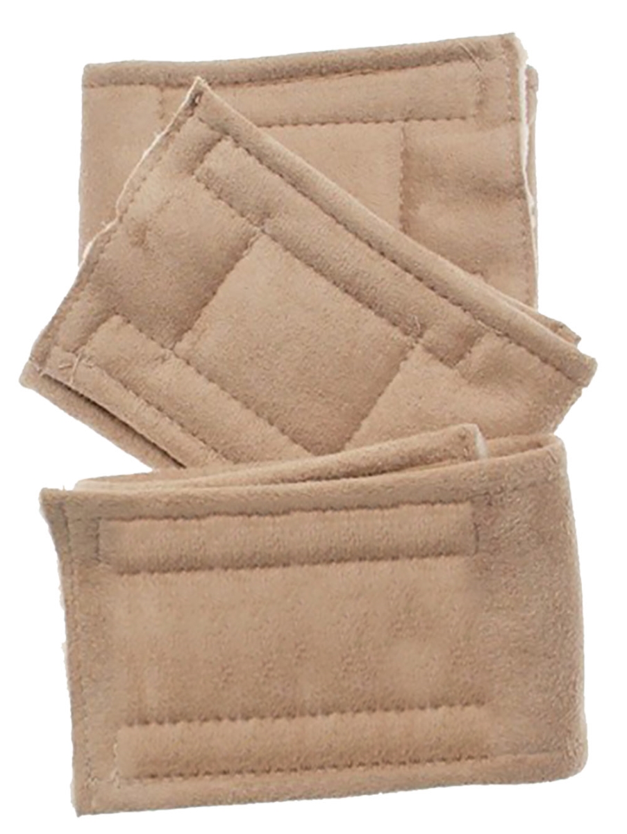 500-142 Tn 3xs Tan Peter Pads Plain, Size Extra Small - Pack Of 3