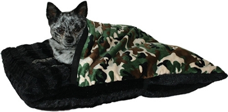 500-048 Army Camouflage Pet Pockets Bedding For That Burrow