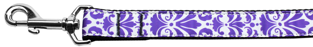 125-209 3804 Damask Purple Nylon Dog Leash, 0.38 in. x 4 ft. 125-209 3804 Damask Purple Nylon Dog Leash, 0.38 in. x 4 ft.