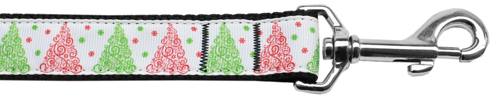 125-227 3804 Fancy Schmancy Christmas Tree Nylon Dog Leash, 0.38 in. x 4 ft. 125-227 3804 Fancy Schmancy Christmas Tree Nylon Dog Leash, 0.38 in. x 4 ft.