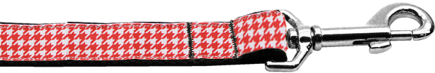 125-243 5804 Red Houndstooth Nylon Dog Leash, 0.63 in. x 4 ft. 125-243 5804 Red Houndstooth Nylon Dog Leash, 0.63 in. x 4 ft.