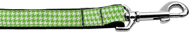 125-248 5804 Lime Green Houndstooth Nylon Dog Leash, 0.63 in. x 4 ft. 125-248 5804 Lime Green Houndstooth Nylon Dog Leash, 0.63 in. x 4 ft.