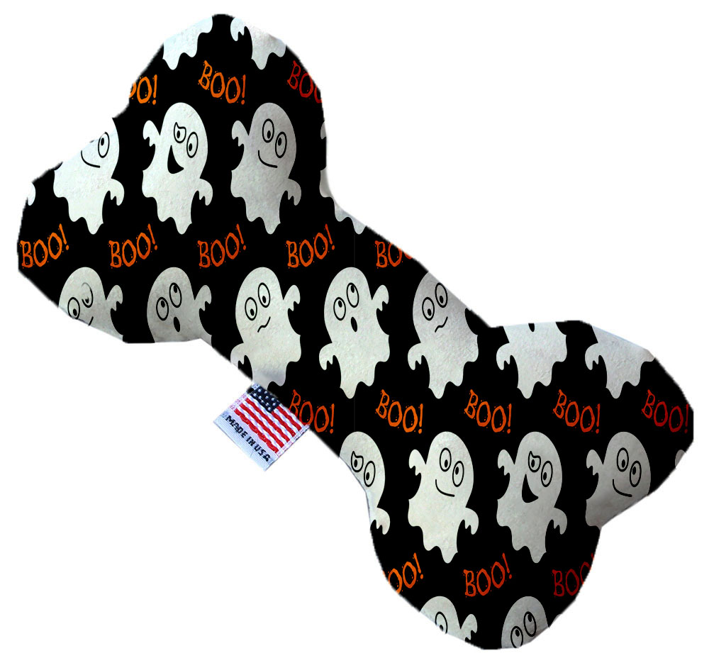 1335-ctybn6 Little Boo Who Canvas Bone Dog Toy - 6 In.