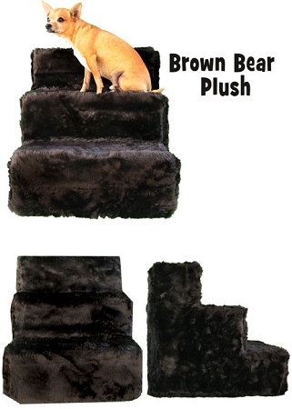 500-081 Brb Brown Bear Plush Pet Steps