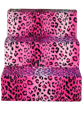 500-081 Hpc Hot Pink Cheetah Pet Steps