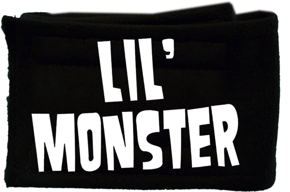 500-143 Bk Lmlg Peter Pads Lil Monster Single, Black - Large