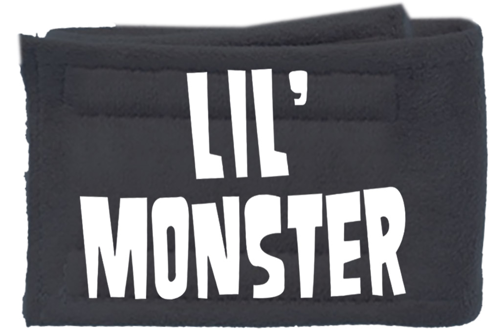 500-143 Gy Lmxl Peter Pads Lil Monster Single, Ultra Plush Grey - Extra Large