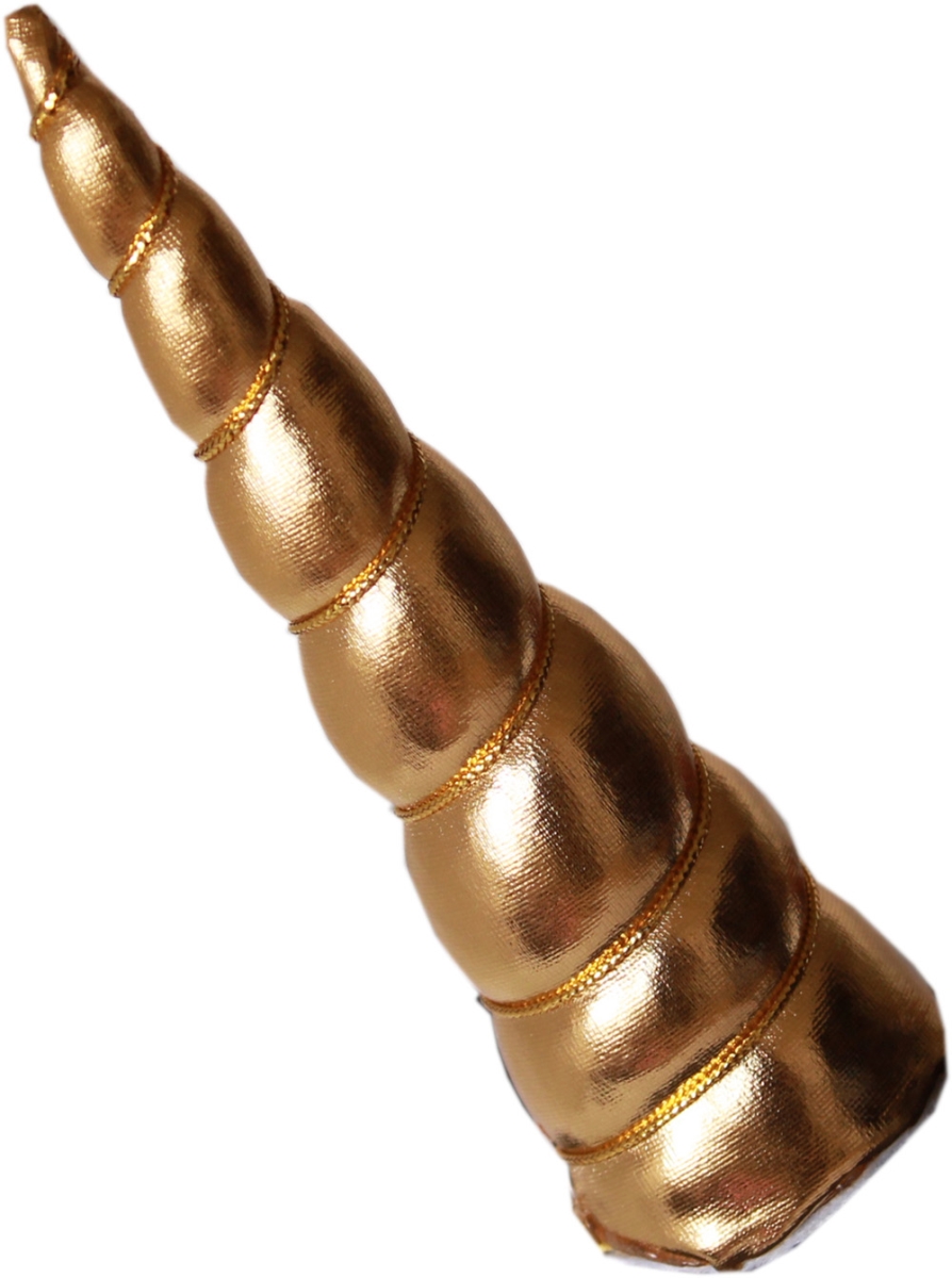 Unicorn Horn For Pets Metallic, Gold - Large & Extra Large
