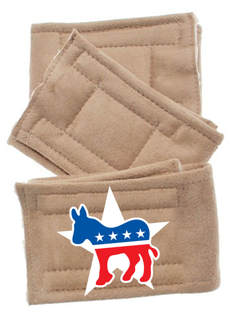 Democrat Peter Pads, Extra Small - Pack Of 3