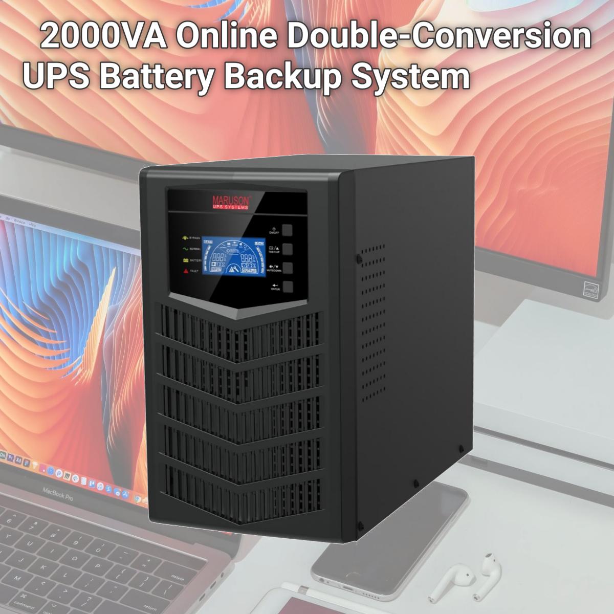 Picture of Maruson TAC-TW2K 2000VA Online Double-Conversion UPS Battery Backup System