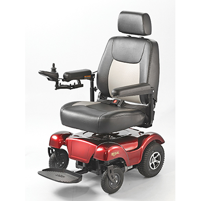 Power Wheelchair - Regal, Red