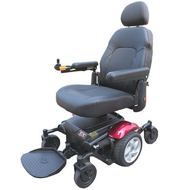 P326a7armub Power Wheelchair - Vision Sport, Red