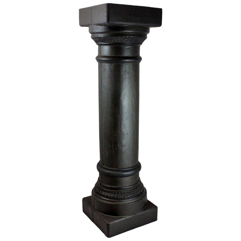 Emsco 92300-1 32 In. Natural Bronze Appearance Greek Column Statue