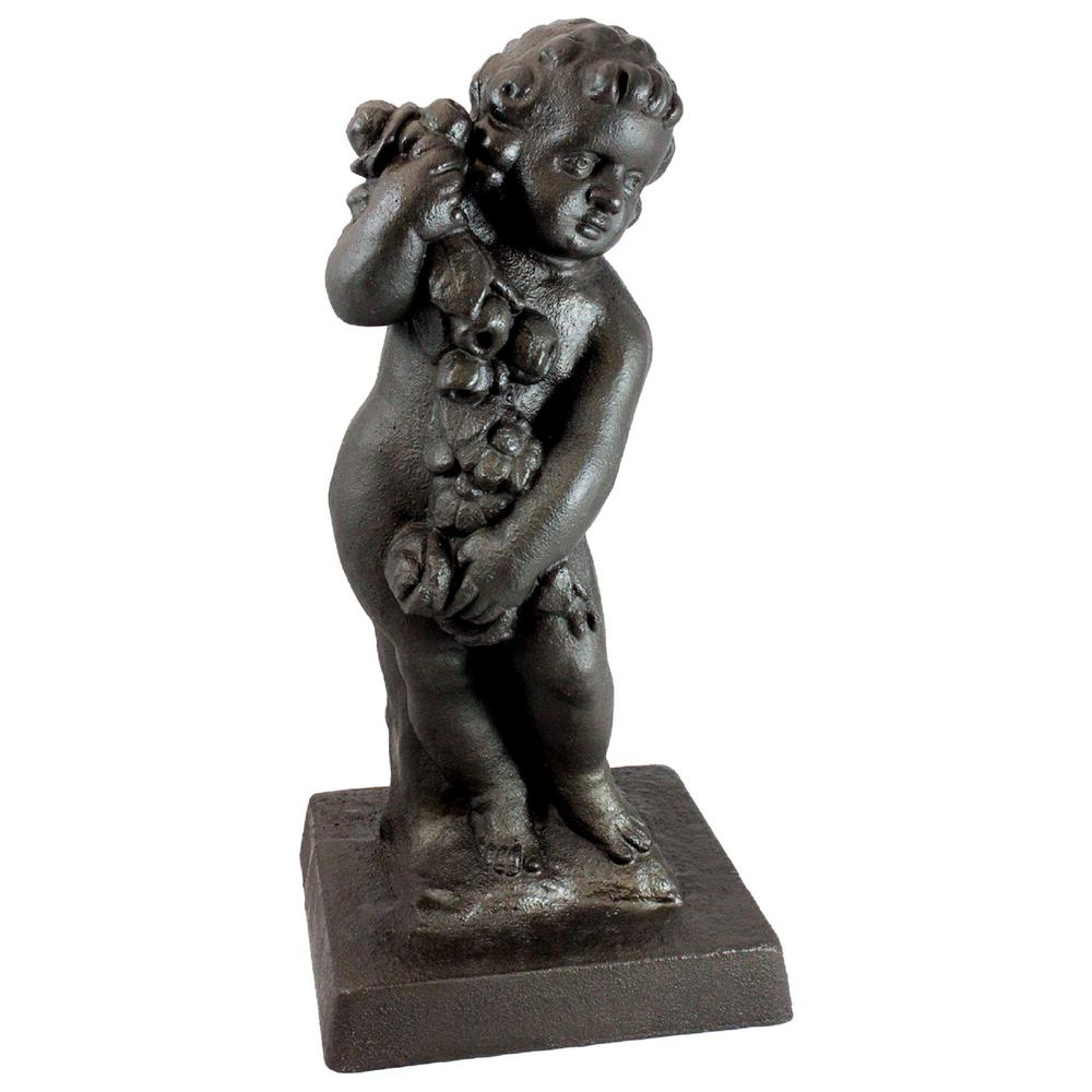Emsco 92304-1 24 In. Natural Bronze Appearance Cupid Statue