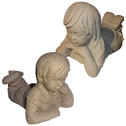 2246-48 Boy And Girl Day Dreamers - Sandstone