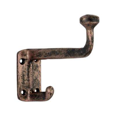 Hk030cop 4.5 In. Straight Copper Finish Hat & Coat Hook, Pack Of 5