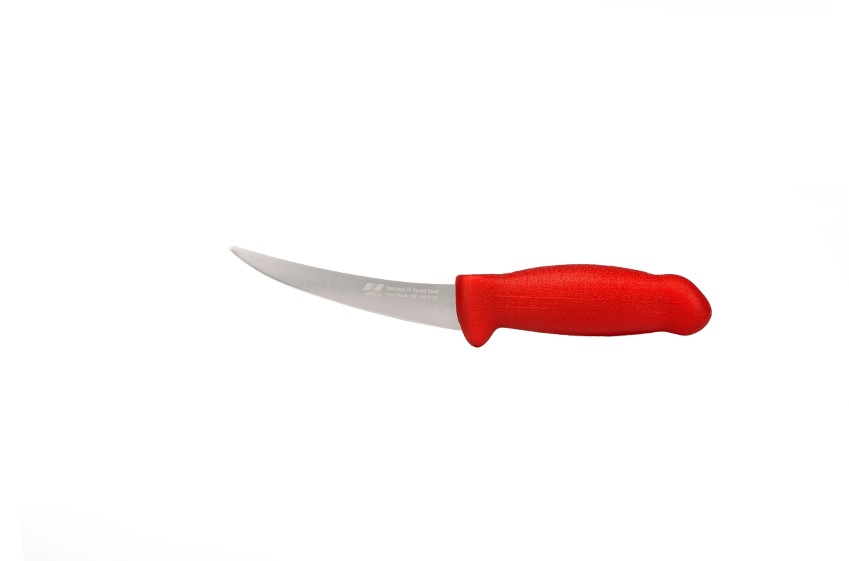 Hm-03-13 5.5 In. Butchers Flexy Boning Knife, Red