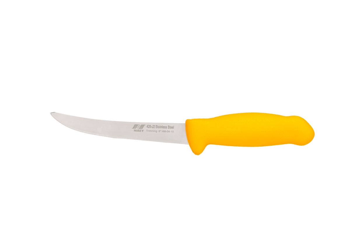 F-j2-0415-kp 6 In. Butchers Trimming Knife, Yellow