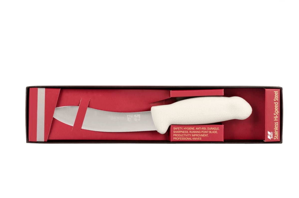 F-sl3-0115-kr 6 In. Butchers Skinning Knife, White