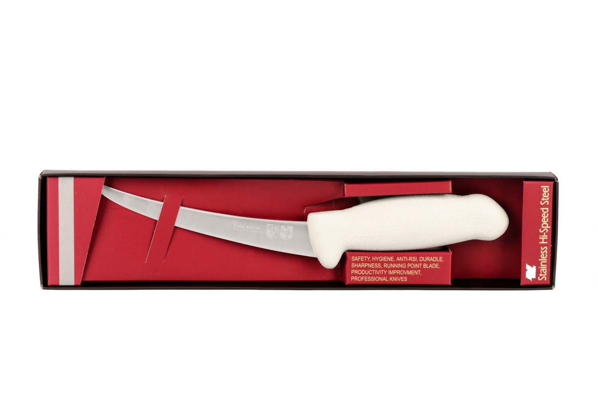 F-sl3-0315-kr 6 In. Butchers Flexy Boning Knife, White