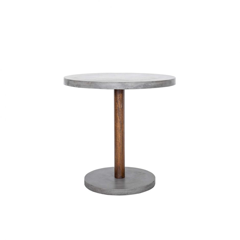 Bq-1017-25 Hagan Outdoor Counter Height Table, Dark Grey