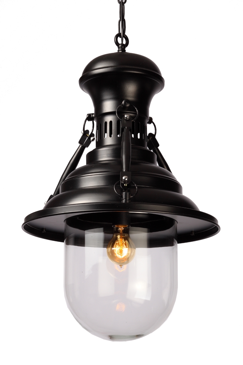 Wk-1006-02 Brandt Pendant Lamp, Black