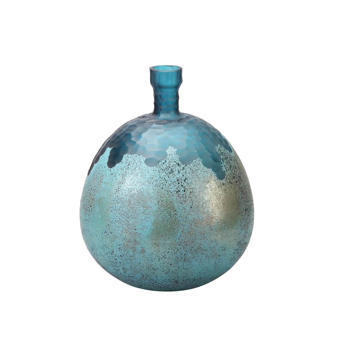 Yu-1015-19 Nix Vase, Dark Blue