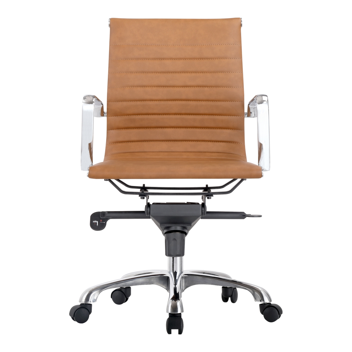 Zm-1002-40 Omega Low Back Swivel Office Chair, Tan
